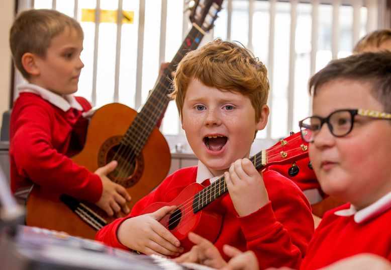 Junior Music Concert in School