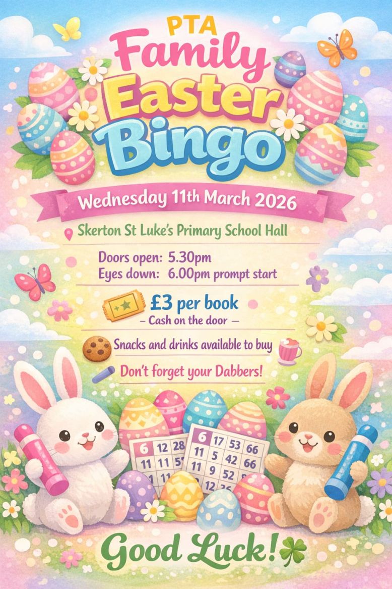 PTA Family Bingo Evening