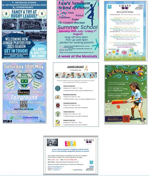 Some upcoming events for your diaries